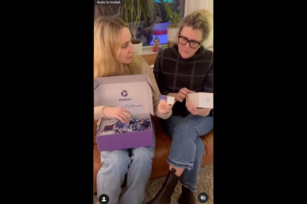 Unwrap the Glow: Nikki Glaser's Hilarious Holiday Unboxing with Omni Bioceuticals!