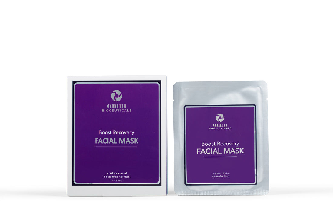 Boost Recovery Facial Mask - 5 Pack